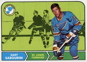 1968-69 Topps #117 Gary Sabourin Front