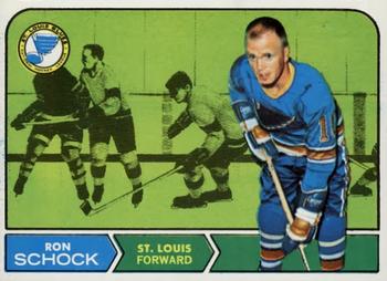 1968-69 Topps #118 Ron Schock Front