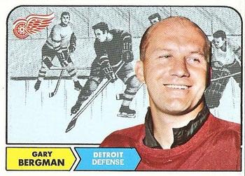 1968-69 Topps #25 Gary Bergman Front
