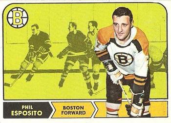 1968-69 Topps #7 Phil Esposito Front