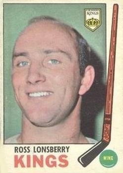 1969-70 O-Pee-Chee #104 Ross Lonsberry Front
