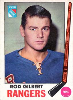 1969-70 O-Pee-Chee #37 Rod Gilbert Front