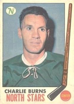 1969-70 O-Pee-Chee #129 Charlie Burns Front
