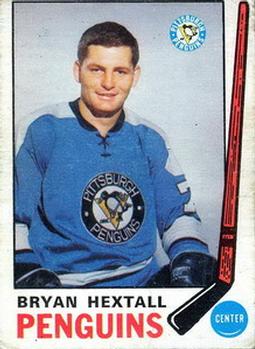 1969-70 O-Pee-Chee #154 Bryan Hextall Front