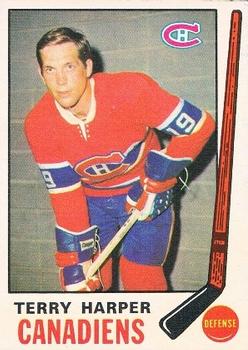 1969-70 O-Pee-Chee #164 Terry Harper Front
