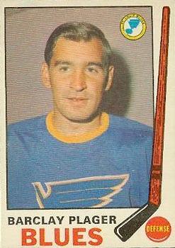 1969-70 O-Pee-Chee #176 Barclay Plager Front