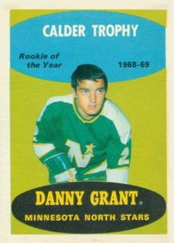 1969-70 O-Pee-Chee #208 Danny Grant (Calder Trophy) Front