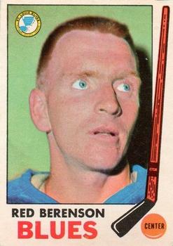 1969-70 O-Pee-Chee #20 Red Berenson Front