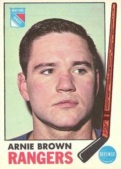 1969-70 O-Pee-Chee #34 Arnie Brown Front
