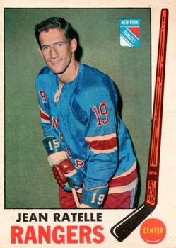 1969-70 O-Pee-Chee #42 Jean Ratelle Front