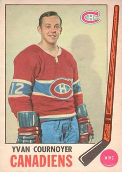 1969-70 O-Pee-Chee #6 Yvan Cournoyer Front