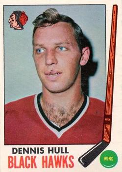 1969-70 O-Pee-Chee #71 Dennis Hull Front