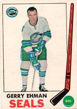 1969-70 O-Pee-Chee #83 Gerry Ehman Front
