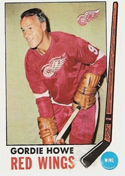 1969-70 Topps #61 Gordie Howe Front