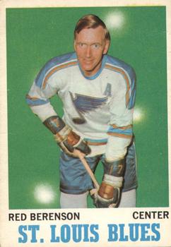 1970-71 O-Pee-Chee #103 Red Berenson Front