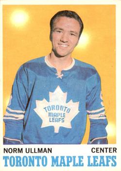 1970-71 O-Pee-Chee #110 Norm Ullman Front