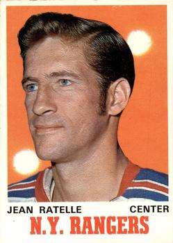 1970-71 O-Pee-Chee #181 Jean Ratelle Front