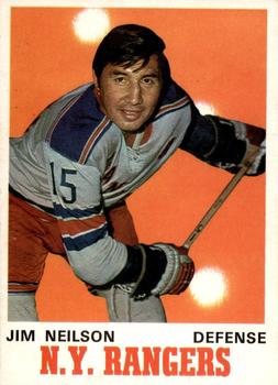 1970-71 O-Pee-Chee #185 Jim Neilson Front