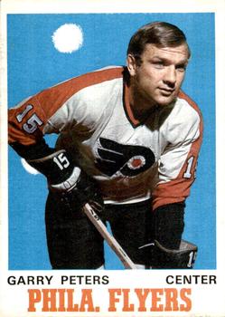 1970-71 O-Pee-Chee #196 Garry Peters Front