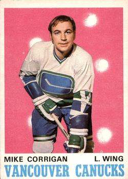 1970-71 O-Pee-Chee #227 Mike Corrigan Front