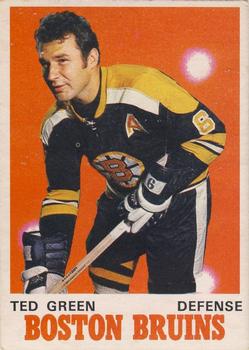 1970-71 O-Pee-Chee #134 Ted Green Front