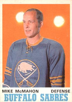 1970-71 O-Pee-Chee #143 Mike McMahon Front