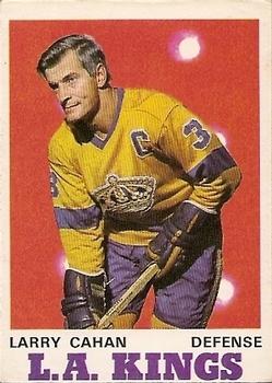 1970-71 O-Pee-Chee #164 Larry Cahan Front