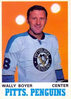 1970-71 O-Pee-Chee #203 Wally Boyer Front