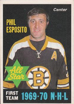 1970-71 O-Pee-Chee #237 Phil Esposito Front