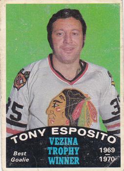 1970-71 O-Pee-Chee #250 Tony Esposito Front