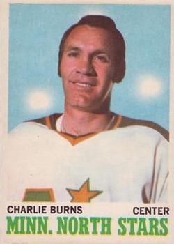 1970-71 O-Pee-Chee #44 Charlie Burns Front