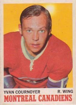 1970-71 O-Pee-Chee #50 Yvan Cournoyer Front