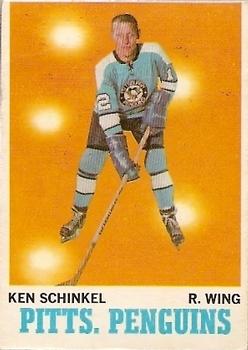 1970-71 O-Pee-Chee #92 Ken Schinkel Front