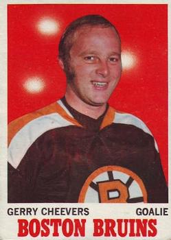 1970-71 Topps #1 Gerry Cheevers Front