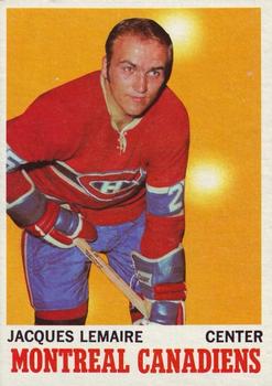 1970-71 Topps #57 Jacques Lemaire Front