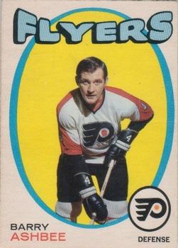 1971-72 O-Pee-Chee #104 Barry Ashbee Front