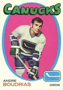 1971-72 O-Pee-Chee #12 Andre Boudrias Front