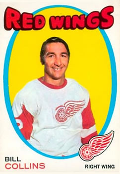 1971-72 O-Pee-Chee #139 Bill Collins Front