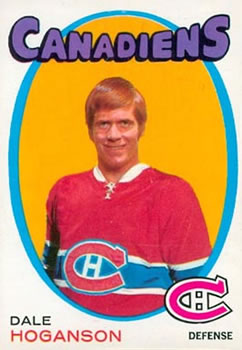 1971-72 O-Pee-Chee #149 Dale Hoganson Front