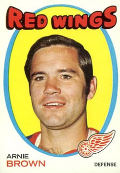 1971-72 O-Pee-Chee #14 Arnie Brown Front