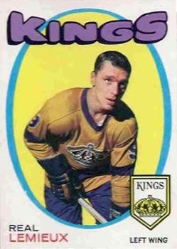 1971-72 O-Pee-Chee #154 Real Lemieux Front