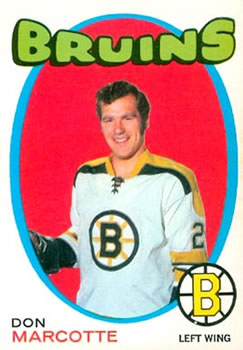 1971-72 O-Pee-Chee #176 Don Marcotte Front