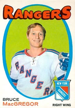 1971-72 O-Pee-Chee #216 Bruce MacGregor Front