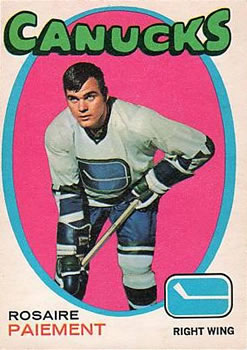 1971-72 O-Pee-Chee #233 Rosaire Paiement Front