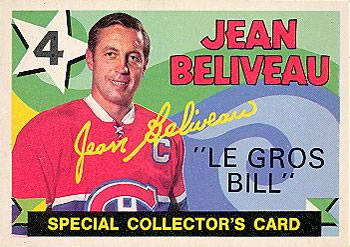 1971-72 O-Pee-Chee #263 Jean Beliveau Front