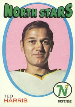 1971-72 O-Pee-Chee #32 Ted Harris Front