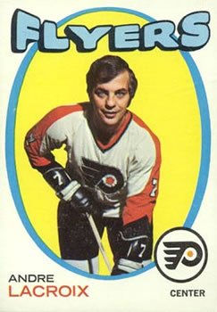 1971-72 O-Pee-Chee #33 Andre Lacroix Front