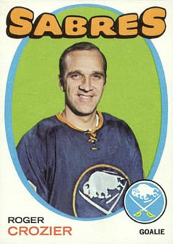 1971-72 O-Pee-Chee #36 Roger Crozier Front