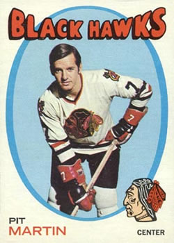 1971-72 O-Pee-Chee #39 Pit Martin Front