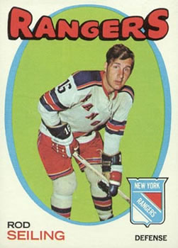 1971-72 O-Pee-Chee #53 Rod Seiling Front
